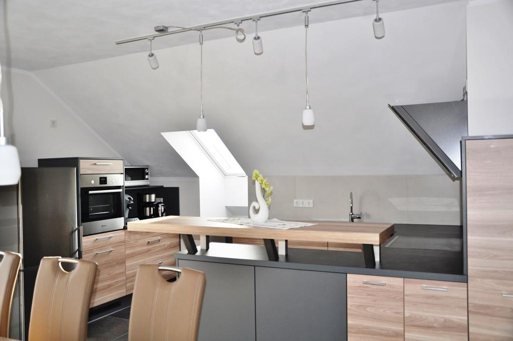 Komfortable Apartment-Wohnung ฟุลดา ภายนอก รูปภาพ